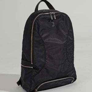 BUFFBUNNY GAME CHANGER BACK PACK- BLACK AND SILVER